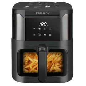 Panasonic Air Fryer Household Oven 1500W Smart Cooking Preset Menus Touch Screen 360° Hot Air Circulation airfryer - Image 1