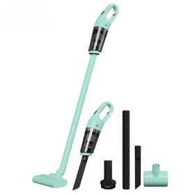 HAN RIVER 5 In 1 Cordless Vacuum Cleaner Strong Suction Pressure 25000Pa HRXCQ03WT - Green
