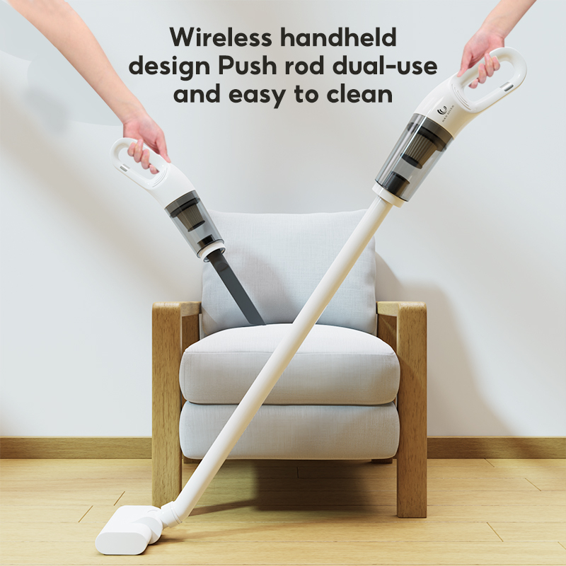 HAN RIVER 5 In 1 Cordless Vacuum Cleaner Strong Suction Pressure 25000Pa HRXCQ03WT - Green - Image 3