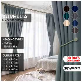 90% Blackout Curtain Hook Ring - Rose Gold - Image 3