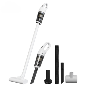 HAN RIVER 5 In 1 Cordless Vacuum Cleaner Strong Suction Pressure 25000Pa HRXCQ03WT - White