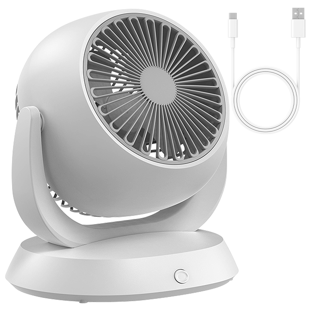 Panasonic Kipas Meja Desk Fan Portable Fan Household Home & Office USB Rechargeable Desktop Silent Fan 4200mAh - Image 1
