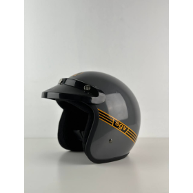 New Helmet 2023 Open Face SGV88 - Grey - Image 7