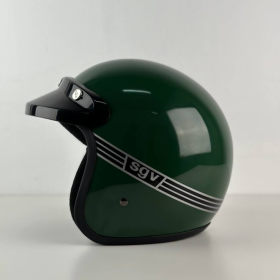 New Helmet 2023 Open Face SGV88 - Green - Image 1