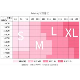 Women Short Sleeve Loose Nightdress Plus Size Bra Pad Cute Mid-Length Night Dress Sleepwear - Purple Strip - Image 2