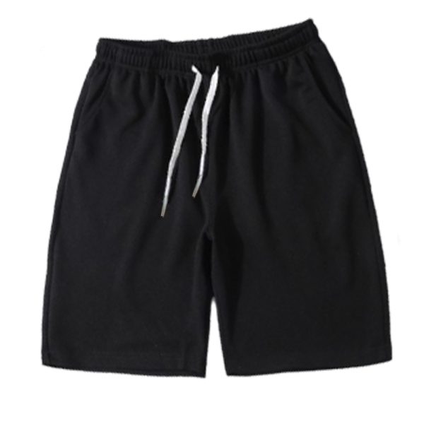 Men Long Pants Sport Pants Trousers - Black (Short Pant)