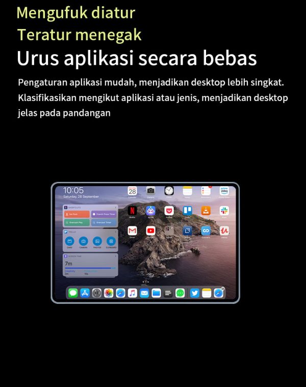 Tablet Galaxy Tab M9pro Slim Eye Protection Screen Tablet PC 10.8 Inch 16GB+1024GB Smart Android Tablet Mugla Support SIM Card Learning - Deep Purple