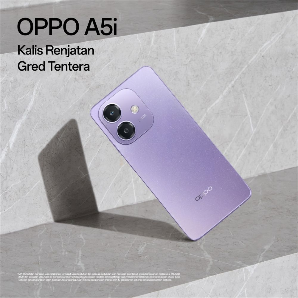 OPPO A5i Smartphone (4GB RAM + 128GB ROM)(6GB RAM + 128GB ROM) - Starry Purple - Image 3