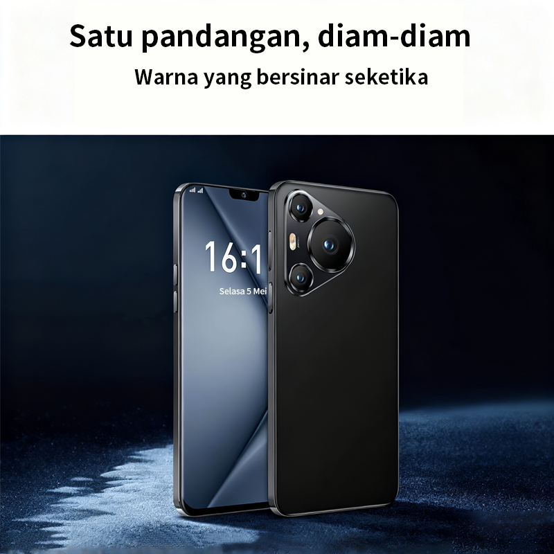 P90 6.8 Inch 5G Android Gaming Phone Support Inserted Dual SIM 12GB 512GB Battery 6800mAh - Blue - Image 8