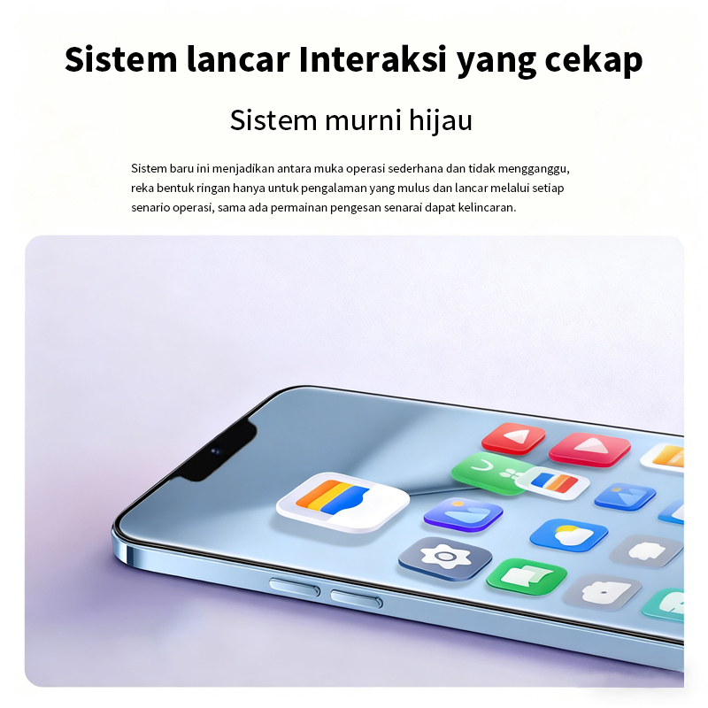 P90 6.8 Inch 5G Android Gaming Phone Support Inserted Dual SIM 12GB 512GB Battery 6800mAh - Blue - Image 7