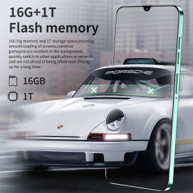 6.8 inch s23 smartphone 16gb+1TB with dual sim card phone - Black - Image 9