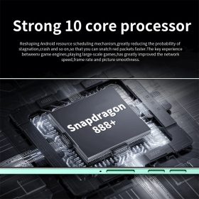 6.8 inch s23 smartphone 16gb+1TB with dual sim card phone - Black - Image 6