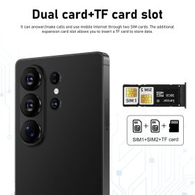 Brand New Global Version Smartphone S26 Ultra 7.3 inch Big Screen 5G Full Netcom Handphone Android15.0 - Rose Gold - Image 8