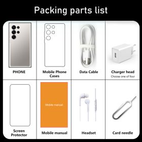 5G Full Netcom Smartphone S25 Ultra (With Built-in Pen) 7.3 Inch Big Screen Large Memory 16GB+1TB Brand New Android Handphone - Pink - Image 9