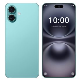 2026 New Product Multifunctional Smartphone i16 Plus 7.3 inch Big Screen Large memory 16GB+1TB 5G All-Network Compatible Mobile - Green