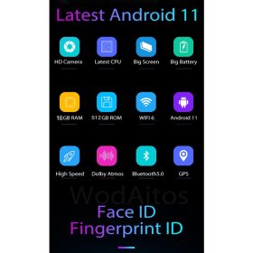 Tablet pad 4K large screen 10inch Android 10.0 12GB RAM 512GB ROM dualsim 2.4G/5G WIFI - Green - Image 8