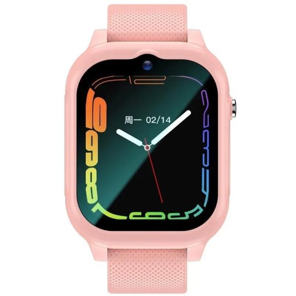 4G Kids Smart Watch SOS GPS Location Tracker Smart Watch for kids Sim Card Video Call Camera Waterproof Smartwatch For Children - Pink