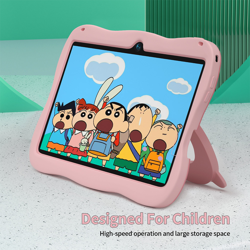 Learning Tablet for Kids 7 Inch Kids Tablet Android12 HD Dual Cameras Toddler Educational Toy Gift for Children 5G WiFi - Blue - Image 5