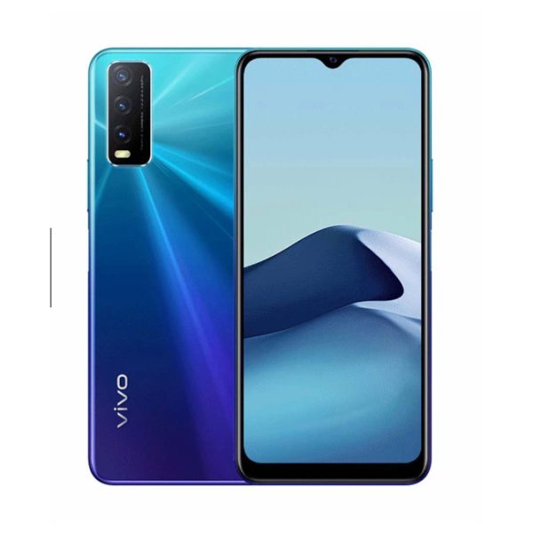 Vivo Y20S 8G+256GB 4G 6.51 Inch Side Fingerprint Smartphone - Dark Blue