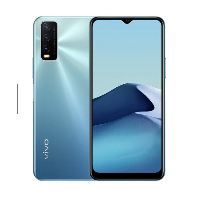 Vivo Y20S 8G+256GB 4G 6.51 Inch Side Fingerprint Smartphone - Light Blue - Image 1