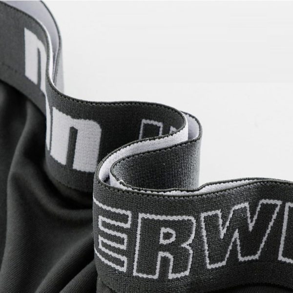 4 pieces of stylish men's cotton underwear, soft and comfortable design, breathable and quick-drying