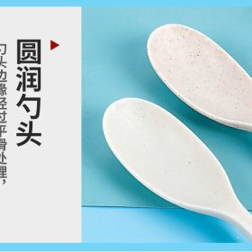 Portable Wheat Cutlery Set Travel Spoon Fork Chopstick Box / Spoon Set / Door gift / Wedding gift - Pink - Image 10