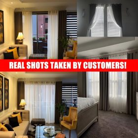 2026 New Japanese Aesthetics Blackout Curtain for Window and Bedroom with Ring Double-Lined - Blue - Image 11