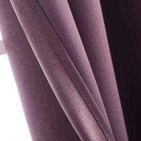 2026 New Japanese Aesthetics Blackout Curtain for Window and Bedroom with Ring Double-Lined - Purple