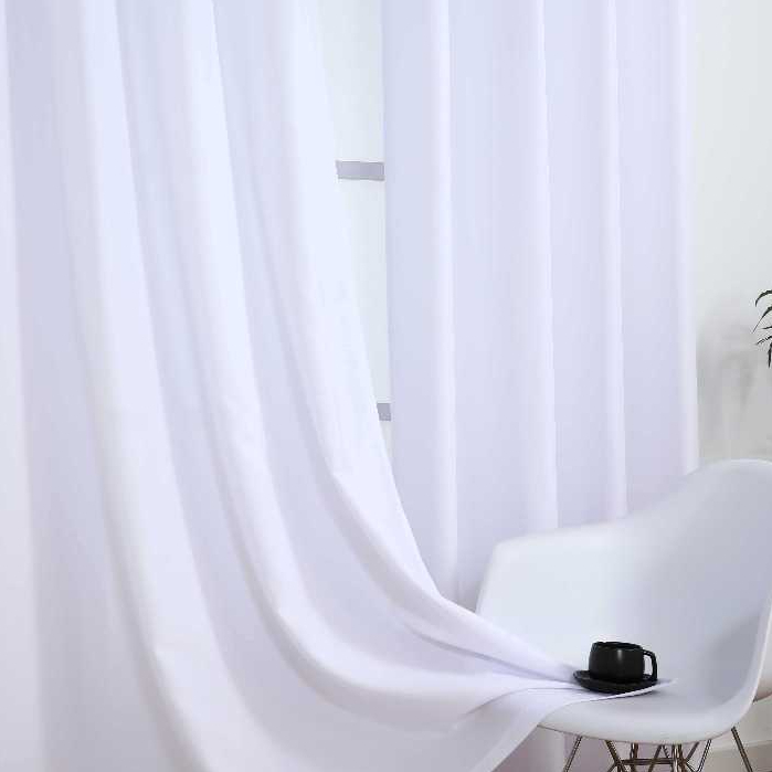 2026 New Japanese Aesthetics Blackout Curtain for Window and Bedroom with Ring Double-Lined - Blue - Image 12