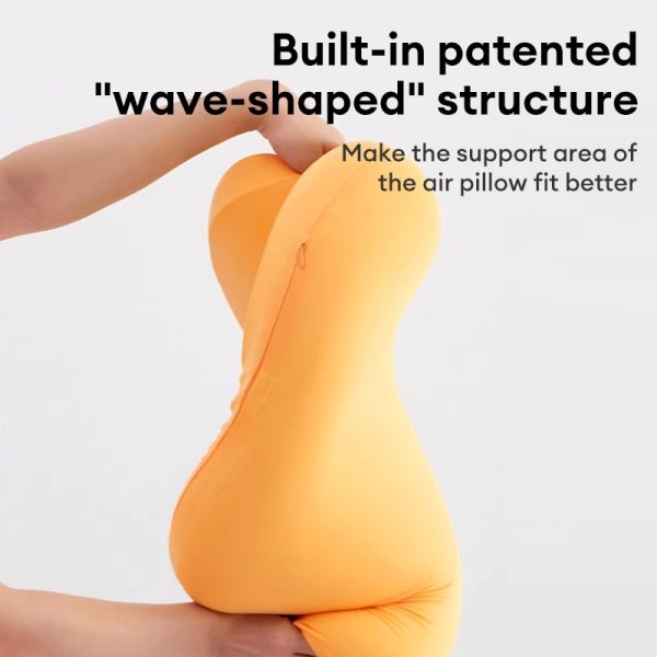 Memory Foam Nap Small Pillow Student Sleeping Pillow Office Lunch Break Lying Down Artifact Seat Pillow - Yellow