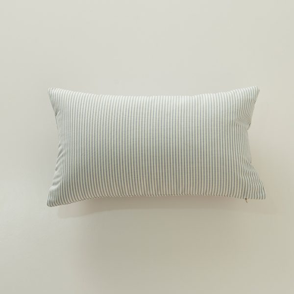 30x50cm all-match blue-gray series polyester cotton plaid pillowcase - stripe