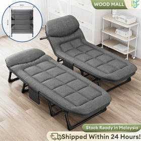 180*60*30cm Foldable Outdoor Single Camping Bed - Image 3