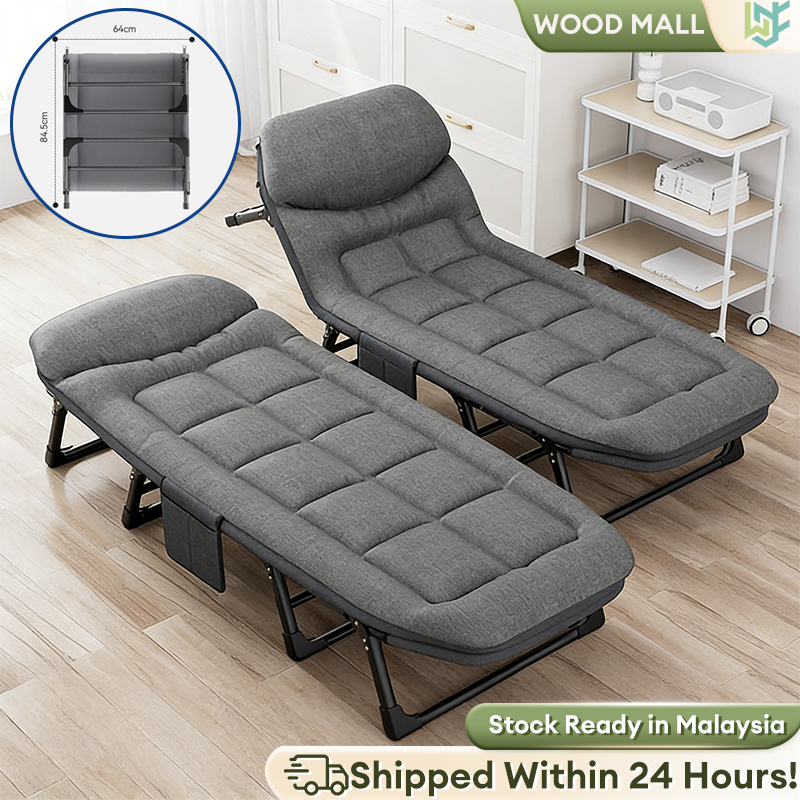 180*60*30cm Foldable Outdoor Single Camping Bed - Image 3