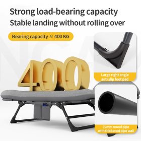 180*60*30cm Foldable Outdoor Single Camping Bed - Image 6