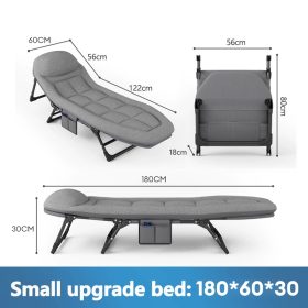 180*60*30cm Foldable Outdoor Single Camping Bed - Image 1