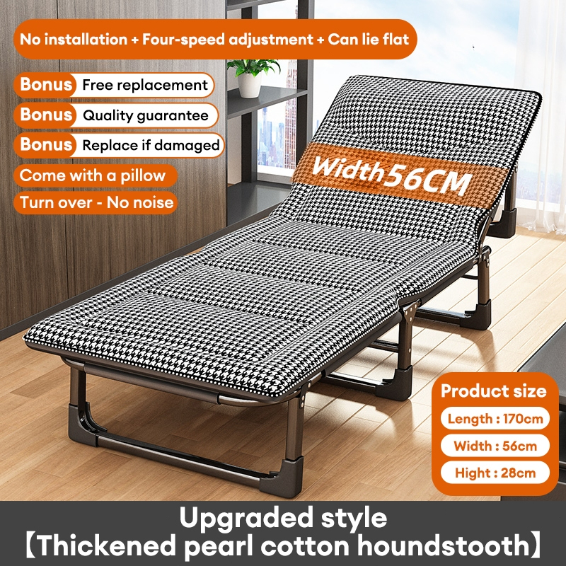 180*60*30cm Foldable Outdoor Single Camping Bed - Image 2