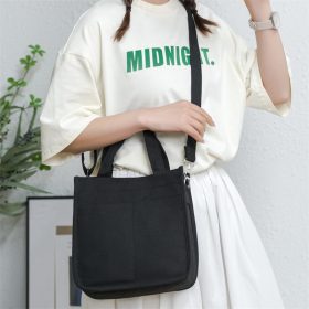 Large-capacity canvas bag with trendy ins-style design practical for commuting mommy bag with multiple compartments - khaki - Image 9