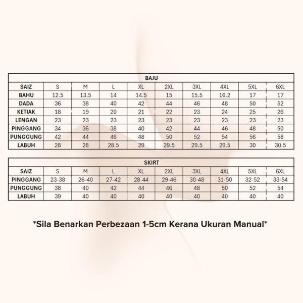 Set Pakaian Wanita Kombo Baju + Skirt Muslimah Ironless - Grey