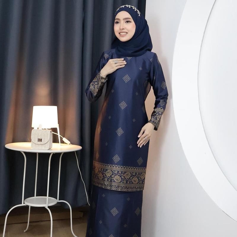 Kurung Brokat Premium, Beatrice Clothing Set Wanita - SG2526 - Image 1