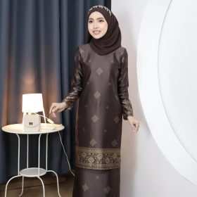 Kurung Brokat Premium, Beatrice Clothing Set Wanita - SG2524