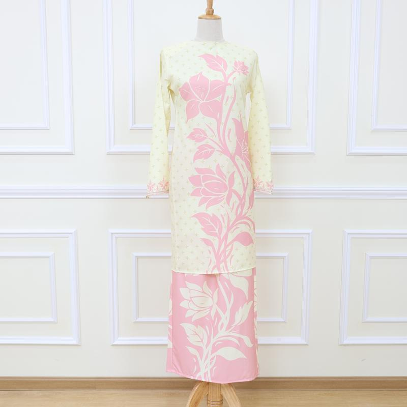 Set Baju Kurung Modern Printed - SFAA8-SG2659 - Image 1