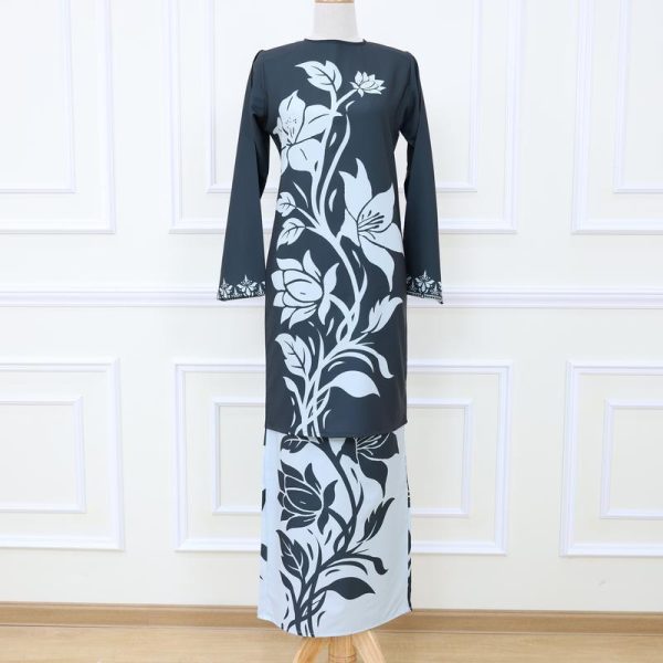 Set Baju Kurung Modern Printed - SFAA8-JSG2660