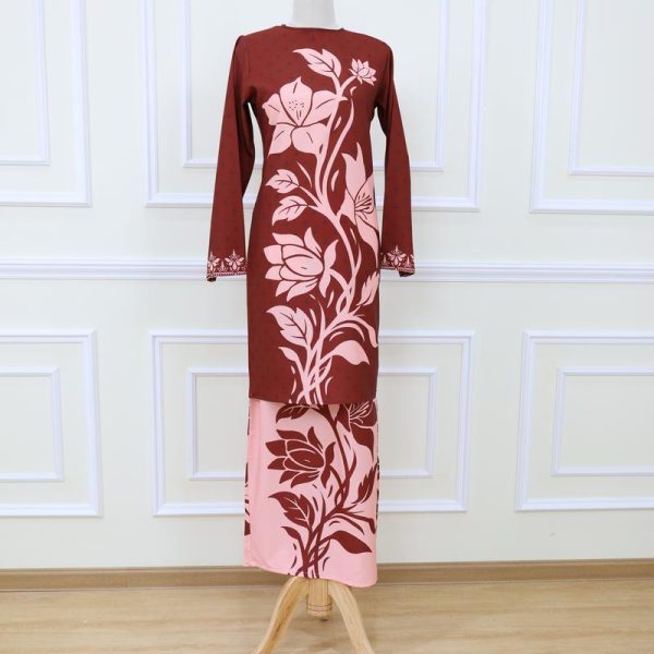 Set Baju Kurung Modern Printed - SFAA8-JSG2664