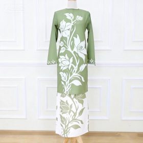 Set Baju Kurung Modern Printed - SFAA8-JSG100 - Image 1