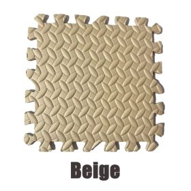Puzzle Mat Gym Mat Baby Gym Playmat Exercise EVA Foam Puzzle Playmat Crawling Floor Mat - Beige