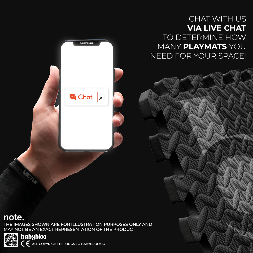 Puzzle Mat Gym Mat Baby Gym Playmat Exercise EVA Foam Puzzle Playmat Crawling Floor Mat - Navy Blue - Image 8