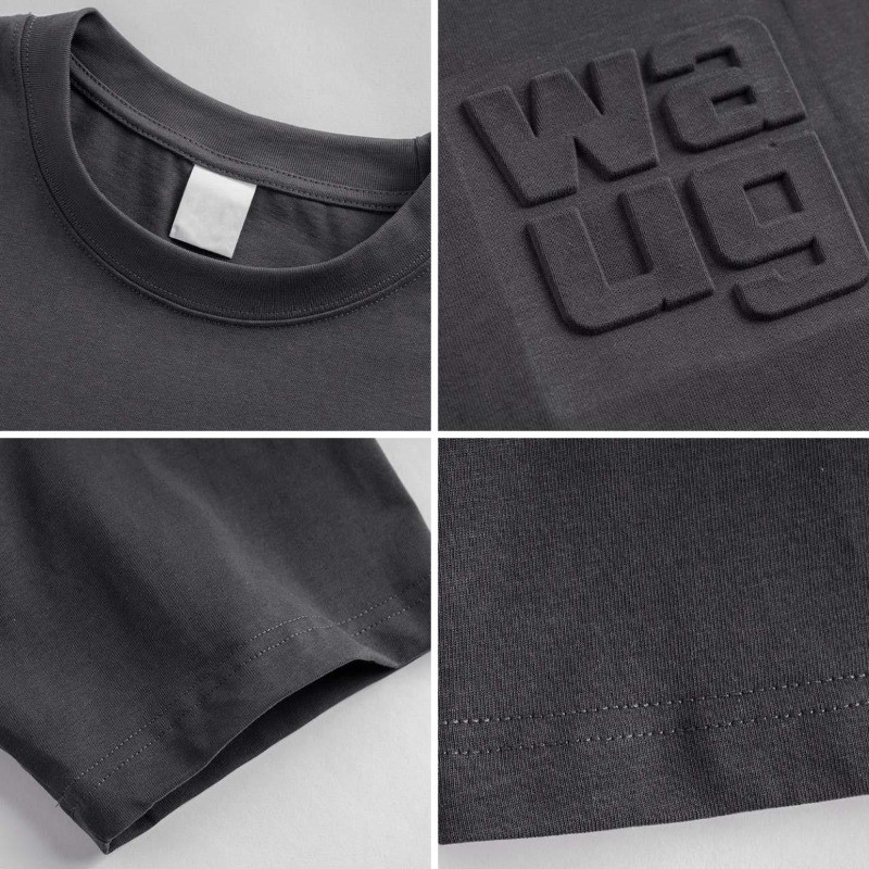 Plain Men Short Sleeve Fashion Round Neck Korean Style Loose Breathable Oversize T-Shirt - Khaki - Image 5