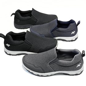 Men shoes jogging sneakers men - Grey/Grey s1612/1507 - Image 6
