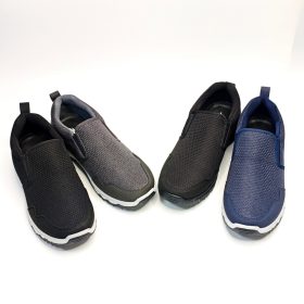 Men shoes jogging sneakers men - Grey/Grey s1612/1507 - Image 8