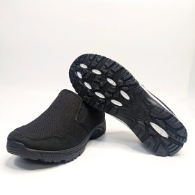 Men shoes jogging sneakers men - Grey/Grey s1612/1507 - Image 4